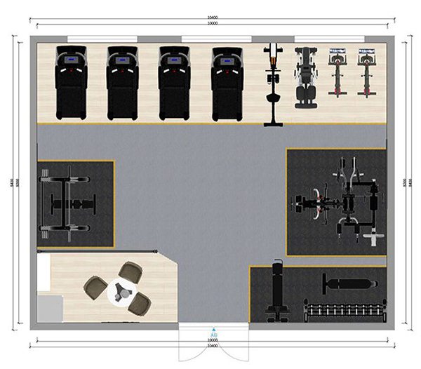 80平方健身房配置方案-广西jiuyou.com九游健身器材有限公司 80平方健身房配置方案-广西jiuyou.com九游健身器材有限公司